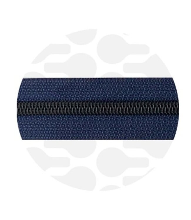 ZipperZoo marineblauw - Lazulli Blue - spiraalrits 1 meter #5