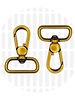 ZipperZoo carabiner premium - 25 mm - bronze - 2-pack