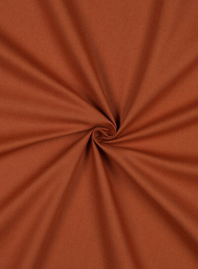 rust - water-repellent cotton canvas
