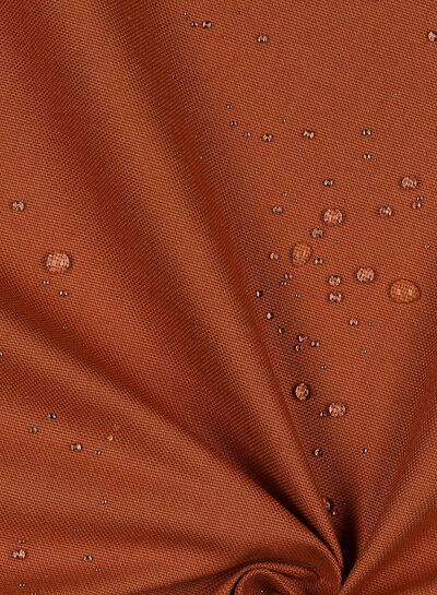 rust - water-repellent cotton canvas