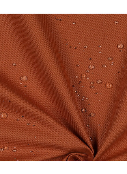 rust - water-repellent cotton canvas