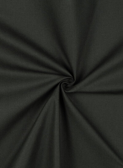 bottle green - water-repellent cotton canvas