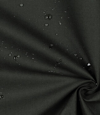 bottle green - water-repellent cotton canvas