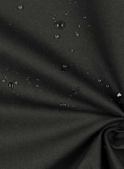 bottle green - water-repellent cotton canvas