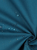 petrolblauw - waterafstotend katoen canvas