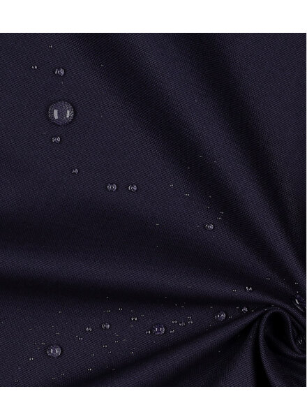 marineblauw - waterafstotend katoen canvas