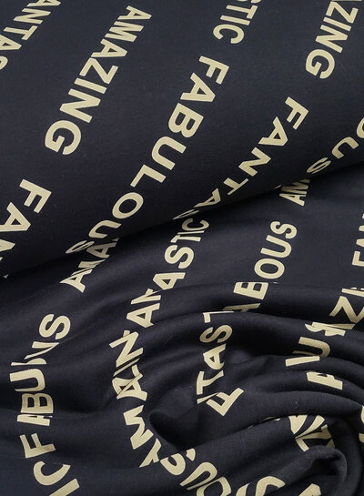 fabulous amazing fantastic - heavy jogging - black