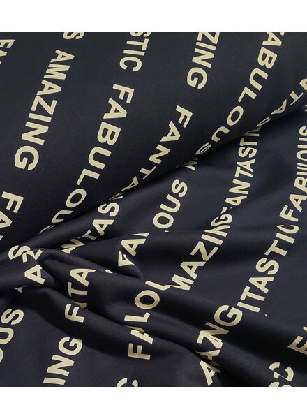 fabulous amazing fantastic - heavy jogging - zwart