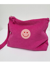 Madeline Lien Pouch - pakket voor 2 tasjes - fuchsia spons