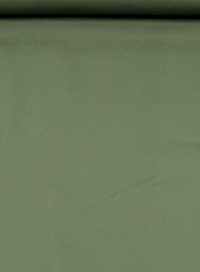 poplin katoen stretch - hemdenstof - forest green