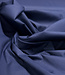 poplin katoen stretch - hemdenstof - marineblauw