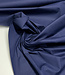 poplin katoen stretch - hemdenstof - marineblauw