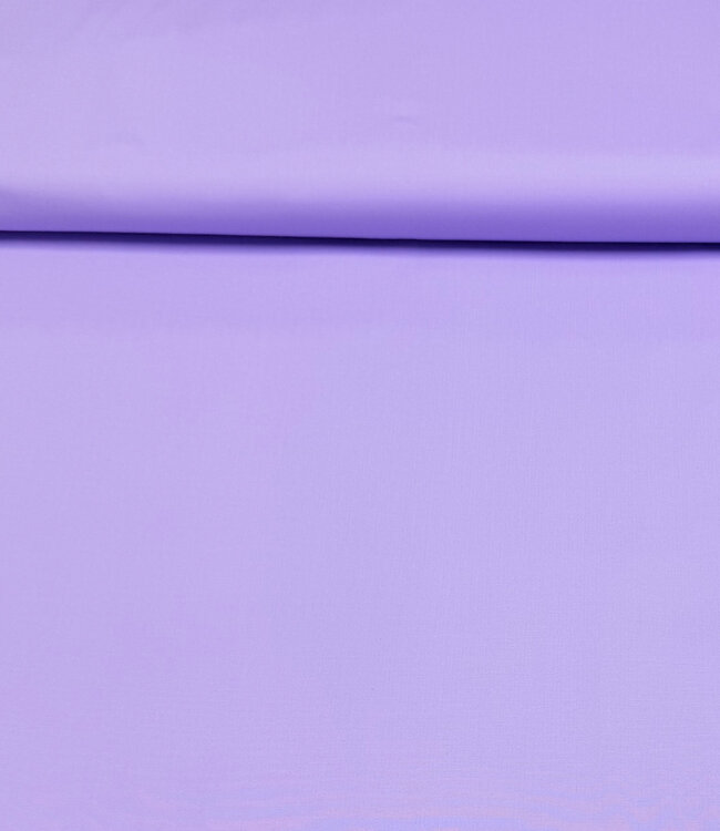 poplin katoen stretch - hemdenstof - lila