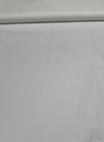 poplin katoen blend met tencel touch - hemdenstof - ecru