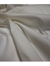 poplin cotton blend with tencel touch - shirt fabric - ecru