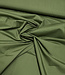 poplin katoen blend met tencel touch - hemdenstof - khakigroen