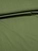 poplin katoen blend met tencel touch - hemdenstof - khakigroen