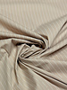 poplin katoen hemdenstof stretch - pine stripe - beige