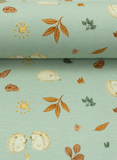 Swafing hedgehogs - soft jersey