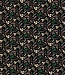 Swafing twigs - french terry - zwart