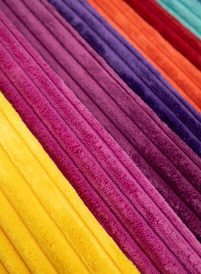 Swafing velvet deco corduroy - yellow