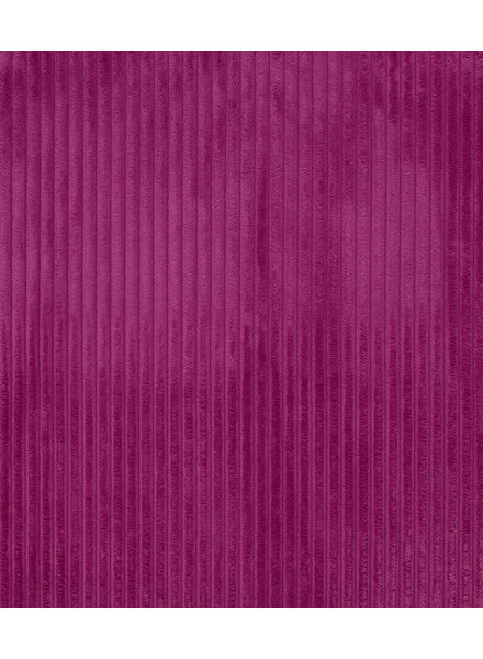 Swafing velours deco corduroy - fuchsia