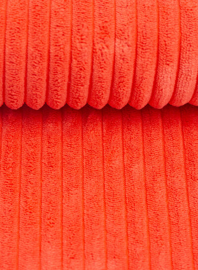 Swafing velvet deco corduroy - orange