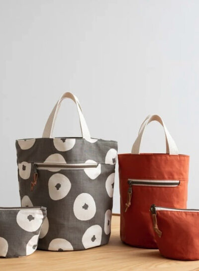 Noodlehead Quarry Tote - papieren patroon