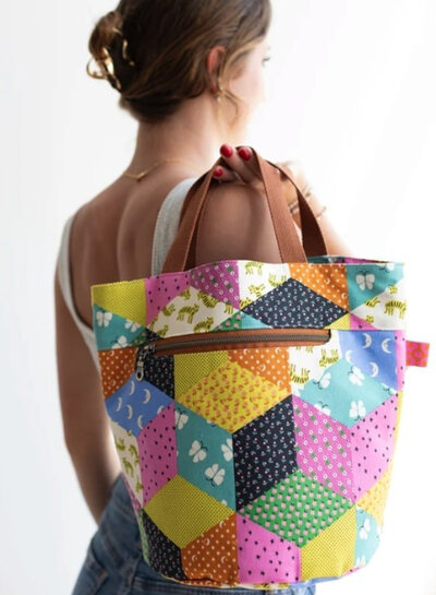 Noodlehead Quarry Tote - papieren patroon