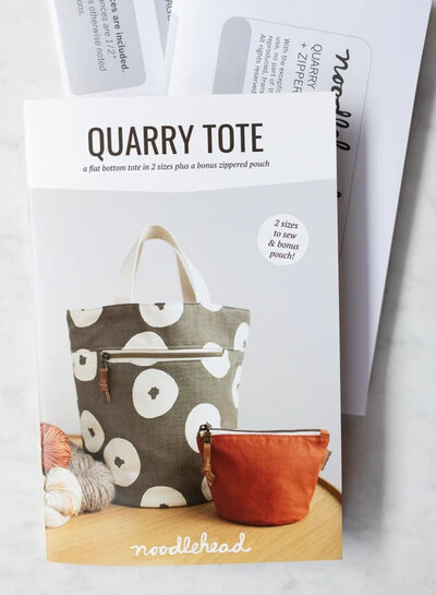 Noodlehead Quarry Tote - papieren patroon