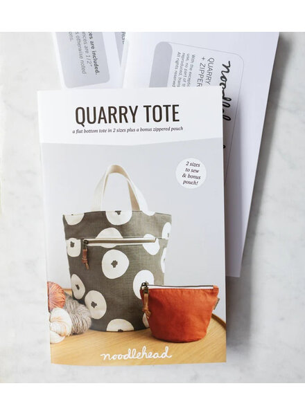 Noodlehead Quarry Tote - papieren patroon