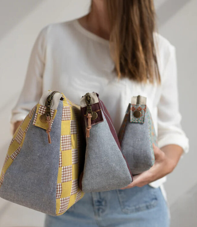 Noodlehead Plover Pouch - papieren patroon