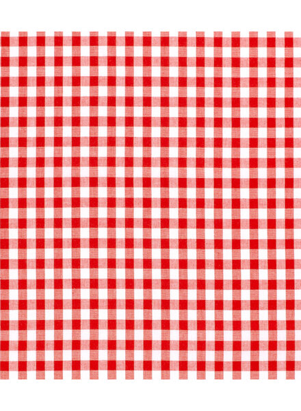red/white vichy checks - cotton