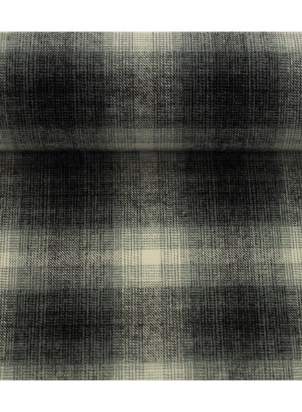 Swafing shades of gray - fine checks - flannel cotton