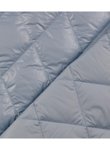 light blue foil - stepper - quilted - double-faced