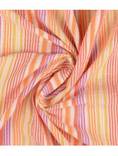 little darling multicolor stripes - double gauze