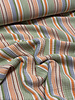 little darling groen multicolor stripes  - double gauze