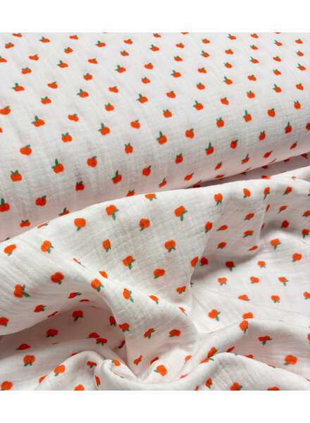 little darling appeltjes - double gauze