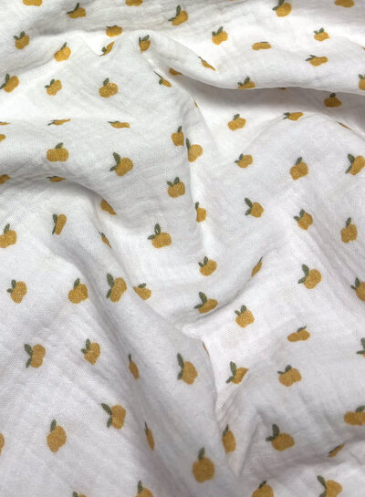 little darling small lemons - double gauze