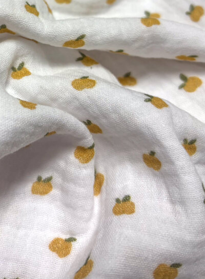 little darling small lemons - double gauze