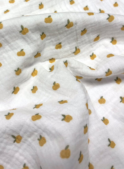 little darling small lemons - double gauze