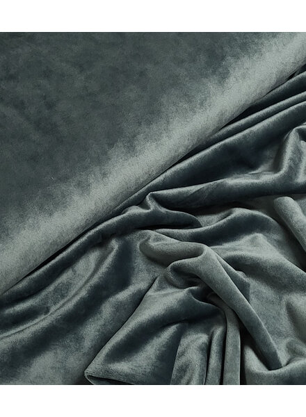 A la Ville balsam green velvet sweater