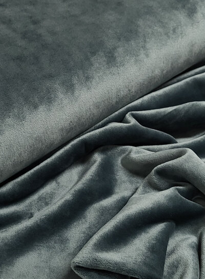 A la Ville balsemgroen velvet sweater