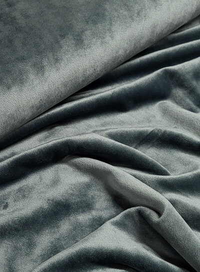 A la Ville balsemgroen velvet sweater