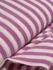 purple stripes - double gauze / tetra