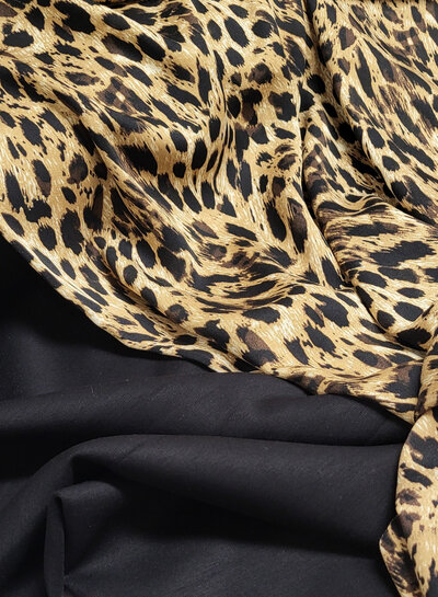 black - scuba modal knit