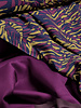 aubergine and camel - zachte modal geweven