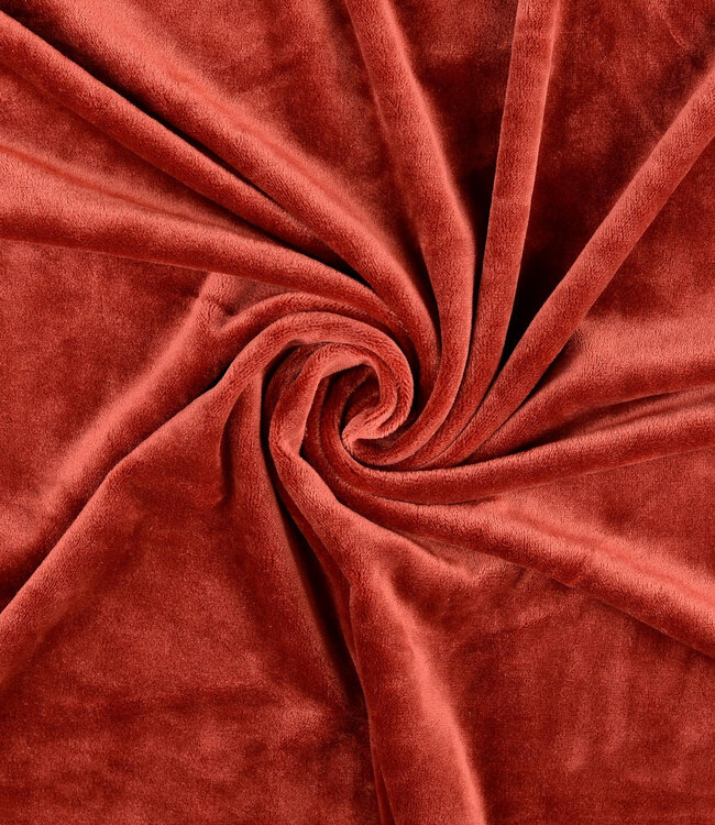 Madeline roest - velvet sweater - ideaal voor homewear