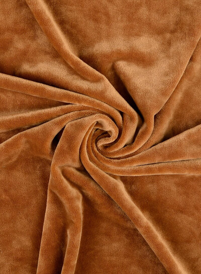 Madeline camel - velvet sweater - ideaal voor homewear