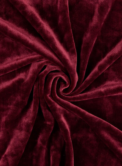 Madeline bordeaux - velvet sweater - ideal for homewear